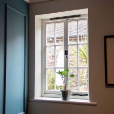 Additional picture of From The Anvil Cast Peardrop Window Handle Black