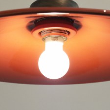 Additional picture of Ferroluce Chain Pendant Ceiling Light Arancio