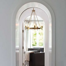 Additional picture of Hinkley Collier 5 Light Pendant Heritage Brass