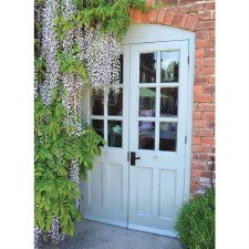Additional picture of From The Anvil Cottage Door Handles Lock Plate Black