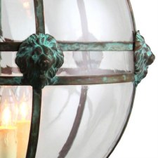 Additional picture of Victorian Globe 24 Lantern Verdigris