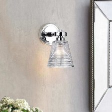 Additional picture of Elstead Gunnislake Bathroom Wall Lt Polished Chrome