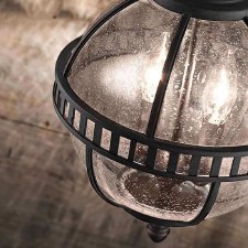 Additional picture of Kichler Halleron Chain Hanging Lantern