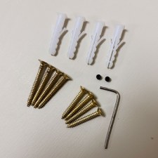 Additional picture of The Kirby Kitchen 1" Utility Rail 75cm Polished Brass Unlacquered