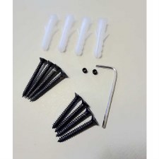 Additional picture of The Kirby Kitchen 1" Utility Rail 110cm Antique Satin Brass