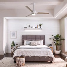 Additional picture of Elstead Zeus 60" Ceiling Fan with Light White