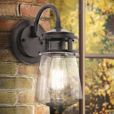 Additional picture of Kichler Lyndon Medium Wall Lantern Architectural Bronze