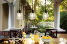 Additional picture of Kichler Lyndon Small Chain Lantern Architectural Bronze