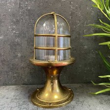 Additional picture of Navigator Post Light Large Raw Brass