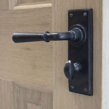 Additional picture of From The Anvil Newbury Lever Bathroom Set Aged Bronze