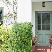 Additional picture of From The Anvil Oval Mortice or Rim Door Knobs Black