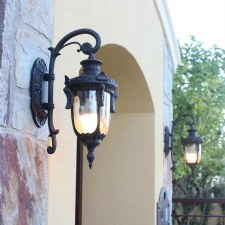 Additional picture of Elstead Philadelphia Outdoor Wall Light Lantern Small, Bronze