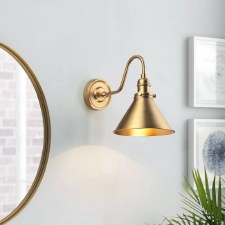 Additional picture of Elstead Provence Wall Light Aged Brass