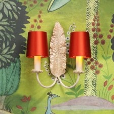 Additional picture of Tahiti Double Wall Light Cream & Gold