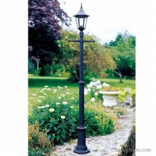 Additional picture of Elstead Valencia Grande Lamp Post Black
