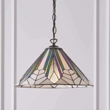 Additional picture of Interiors 1900 Astoria Tiffany Medium Ceiling Pendant Light