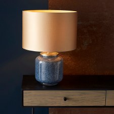 Additional picture of Bridport Table Lamp Matt Antique Brass