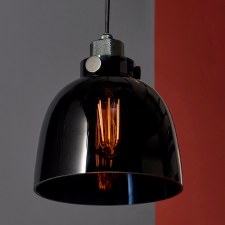 Additional picture of Buckland Pendant Black Chrome