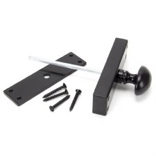 Additional picture of From The Anvil External Knob for Cremone Bolt Black