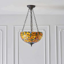 Additional picture of Interiors 1900 Josette Tiffany Medium Inverted Pendant