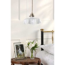 Additional picture of Laura Ashley Banham Single Pendant Light Antique Brass
