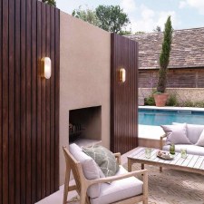 Additional picture of Montreal Coastal Bulkhead Wall Light PVD Brass