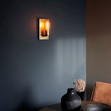 Additional picture of Moreton Wall Light Antique Brass Patina