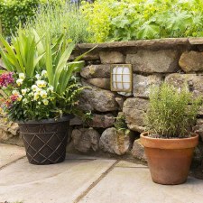 Additional picture of Navigator Square Bulkhead Light Raw Brass