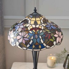 Additional picture of Interiors 1900 Sullivan Small Tiffany Table Lamp