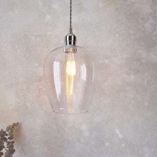 Additional picture of Arne Large Pendant Light Bright Nickel
