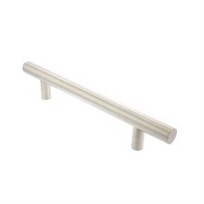 Additional picture of T-Bar Door Pull Handle 450mm Satin Stainless Steel