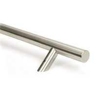 Additional picture of From The Anvil Offset T-Bar Handle Bolt Fix 600mm Satin 316 Stainless Steel