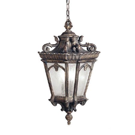 Kichler Tournai Extra-Large Chain Lantern Londonderry Finish