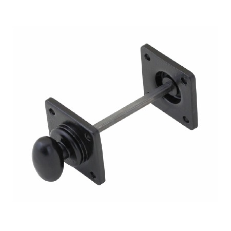 Stonebridge Square Thumb Turn & Release Armor Coat Flat Black