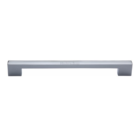 Heritage Urban Pull Handle V1390 457 Large Polished Chrome