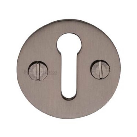 Heritage V1010 Plain Escutcheon Matt Bronze