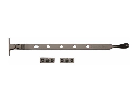 Heritage Ball Casement Stay 12" V992 Matt Bronze