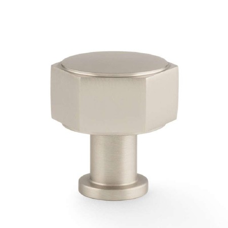 Vesper Cabinet Knob 33mm Satin Nickel