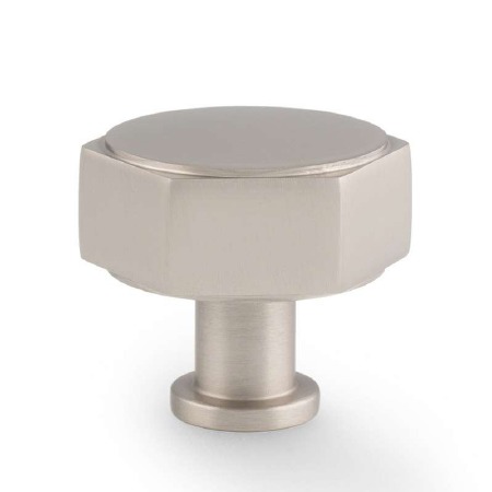Vesper Cabinet Knob 40mm Satin Nickel