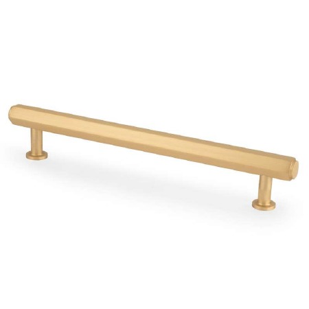 Vesper Cabinet Handle 160mm Satin Brass