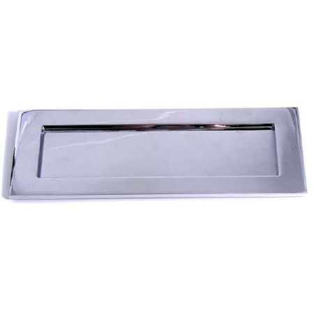 Letter Plate Polished Chrome 305mm