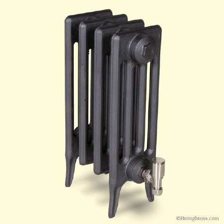The Victoriana 4 Column Cast Iron Radiator - Broughtons Lighting ...