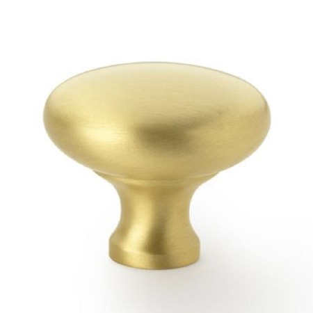 Wade Cupboard Knob 38mm Satin Brass