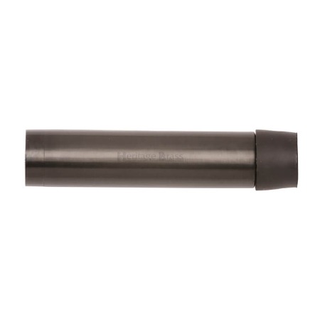 Heritage Cylinder Wall Mounted Door Stop Without Rose V1081 64 Matt Bronze