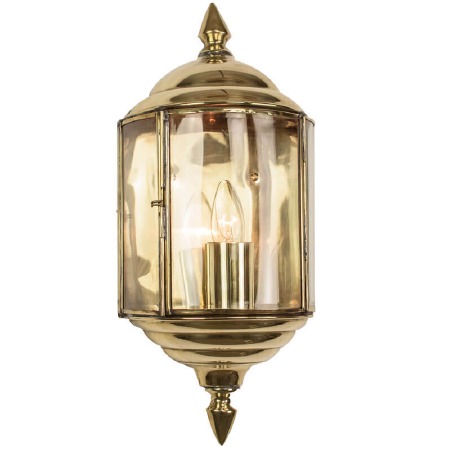 Wentworth Passage Lantern Polished Brass