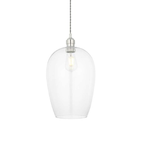Arne Large Pendant Light Bright Nickel