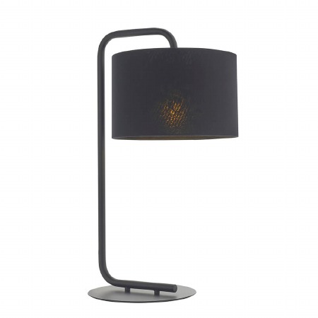 Wyke Table Lamp with Black Shade