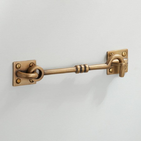 Cabin Hook 6" Antique Satin Brass