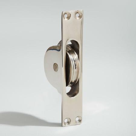 Sash Pulley Polished Nickel