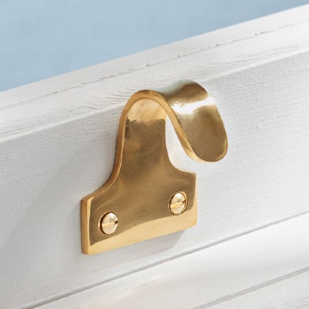 Heavy Sash Lift Polished Brass